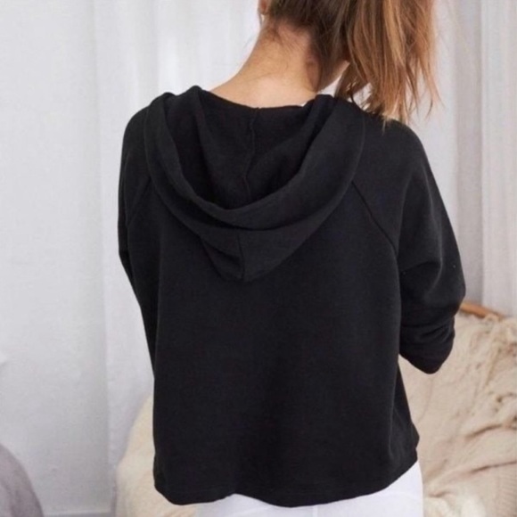 Aerie Lace Front Hoodie Oversized
Sweatshirt Size XXS - Picture 2 of 5